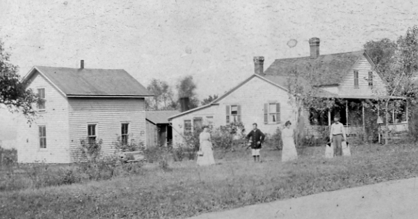 Sagamore Farm before enlargement of house by Ernest Hatch of Valois, NY.